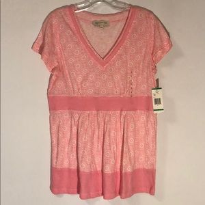 Jones New York Pink Top